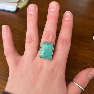 sterling silver turquoise ring